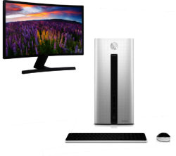 HP Pavilion 550 Desktop PC & Samsung 24
